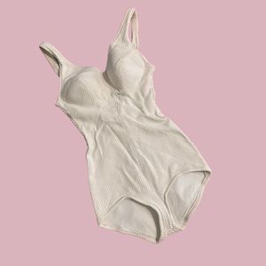 VTG 60’s Catalina Off White Swimsuit Retro